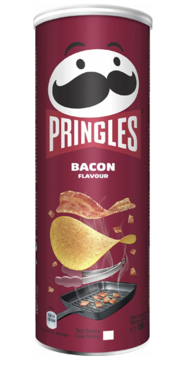 Чіпси PRINGLES BECON 165г